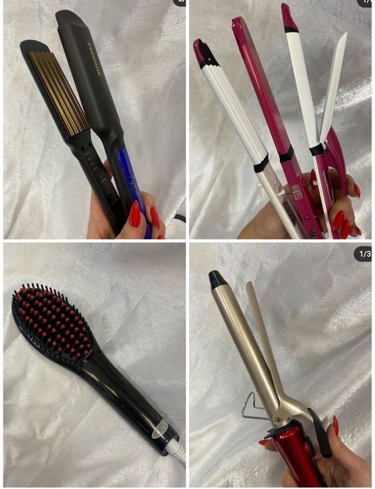 Фены и плойки, утюжки и выпрямители