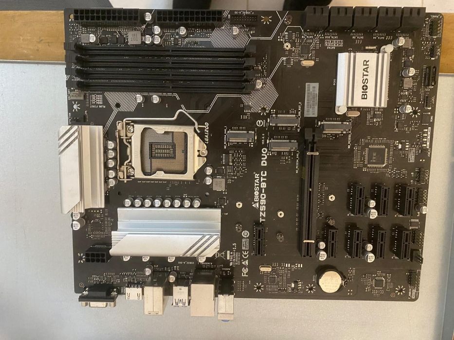 Placa de baza Biostar TZ590-BTC DUO