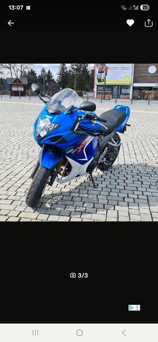 Vând suzuki GSX650F
