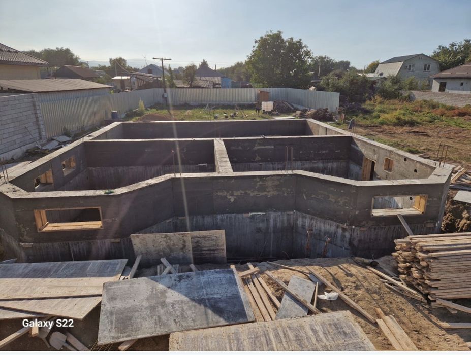 Фундамент бетон куямыз