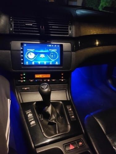 Rama BMW E46 2DIN adaptoare DVD navigatie 7 inch universal