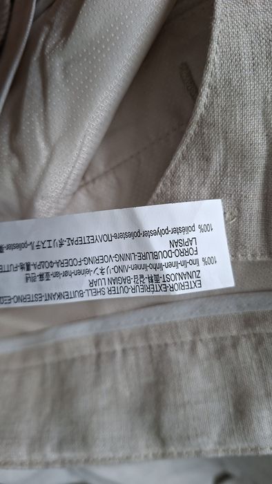 Льняные брюки от Zara Man