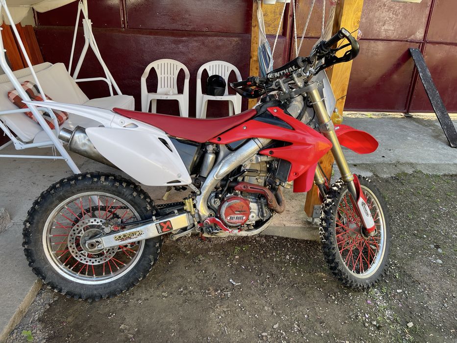 Honda CRF 450X 2007 (pornire la buton) (schimb cu Honda CBR, Suzuki 650S, Kawasaki Ninja)