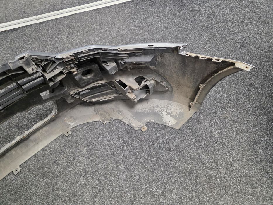 Bara fata Audi A6 C7 4G, bara spate, scut sub bara, grile cromate