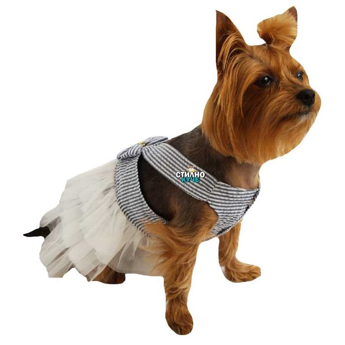 Кучешка рокля Дрехи за кучета Кучешки дрехи Официална рокля за куче