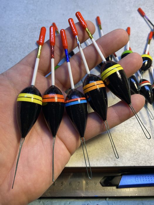 поплавки от 3 до 6 граммов делаю на зоказ