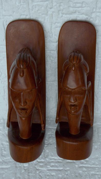 opritor carti raft biblioteca statueta sculptura lemn arta veche