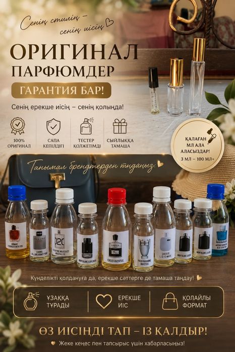 Парфюмы на распив