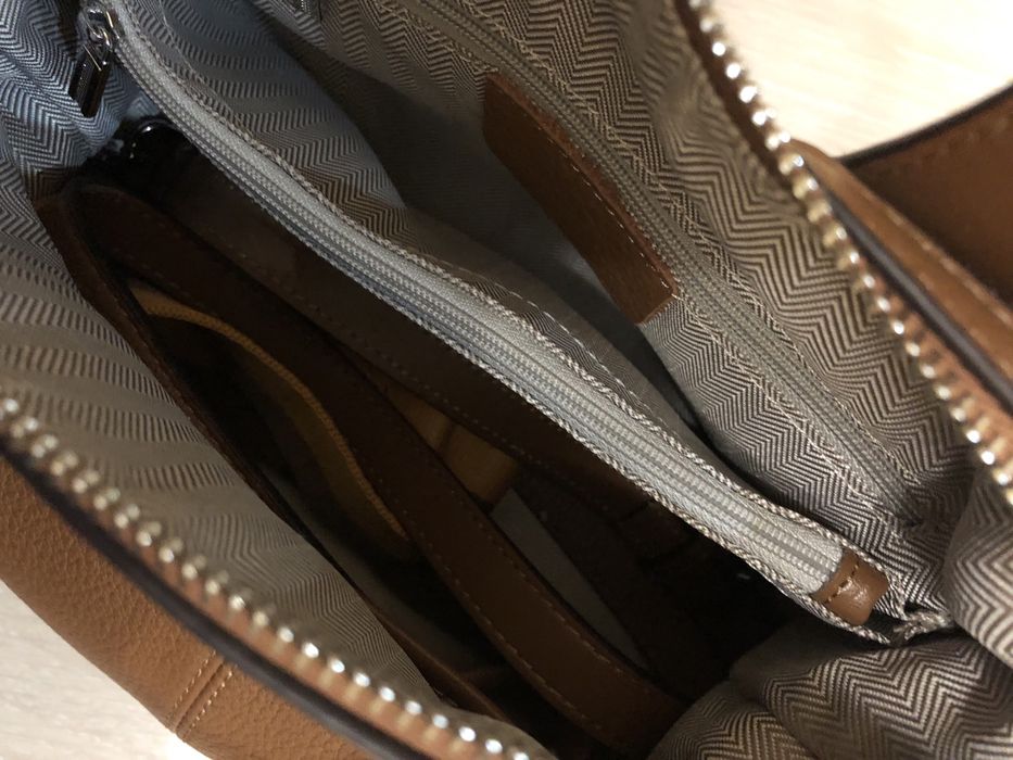 Сумка мессенджер натуральная кожа