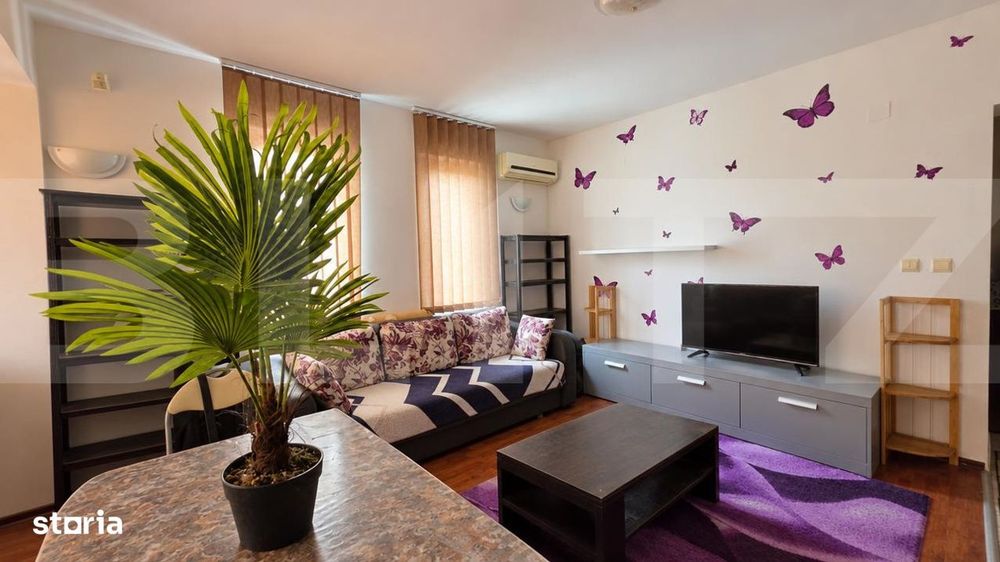 Apartament de vanzare, cu 2 camere, 45 mp, zona Soarelui