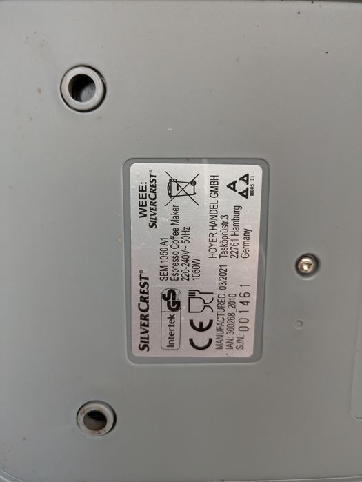 Espressor cafea SilverCrest
