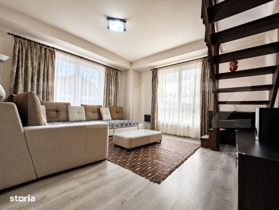Apartament cu scara interioara | 3 camere & 2 bai | Decomandat | Sanpe