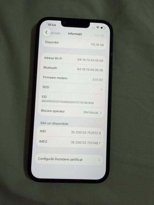 iPhone 13, midnight blue , 128 GB