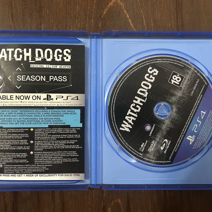 Игра на диске пс4