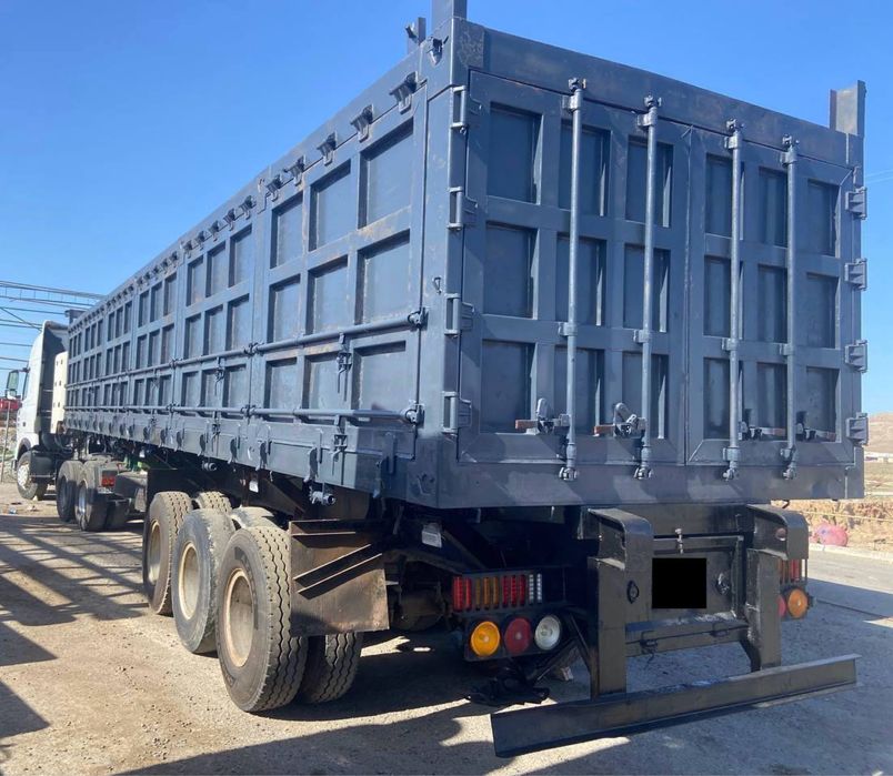 А7 HOWO тягач 2023 йил 100 тонна прицеп