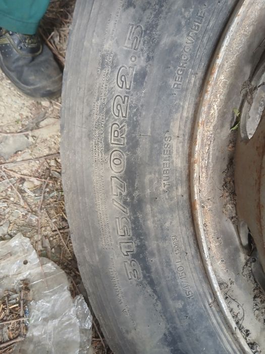 Запасное колесо R22,5