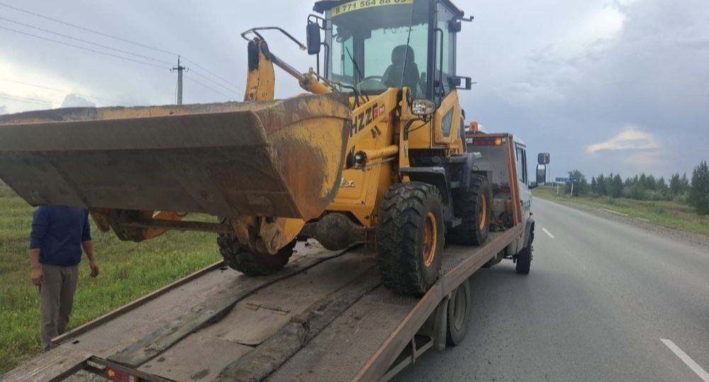 Эвакуатор   24/7 костанай недорого быстро