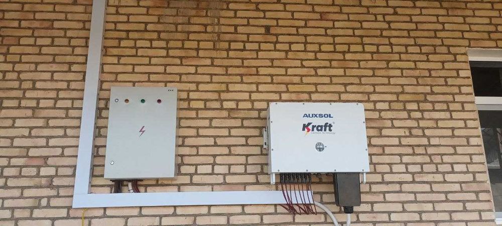 Установка солнечных панелей Quyosh panel, куйош панел