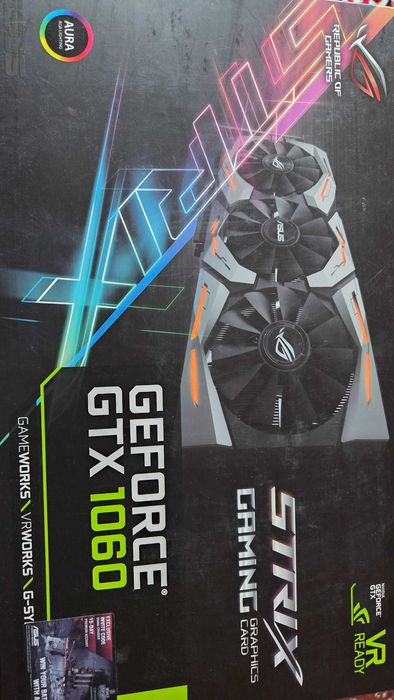 Asus GTX 1060 OC 6GB STRIX GTX 1060