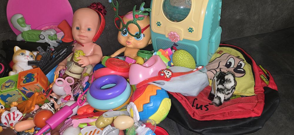 Голям лот детски играчки