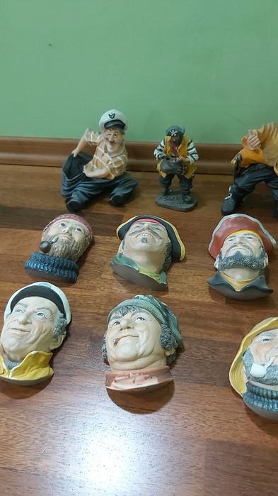 Figurine , set 13 marinari , perete,
