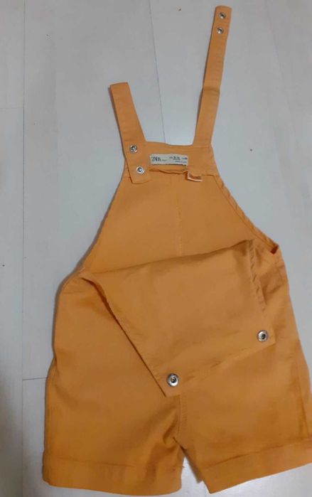 Детско жълто гащеризонче Зара 80-86см