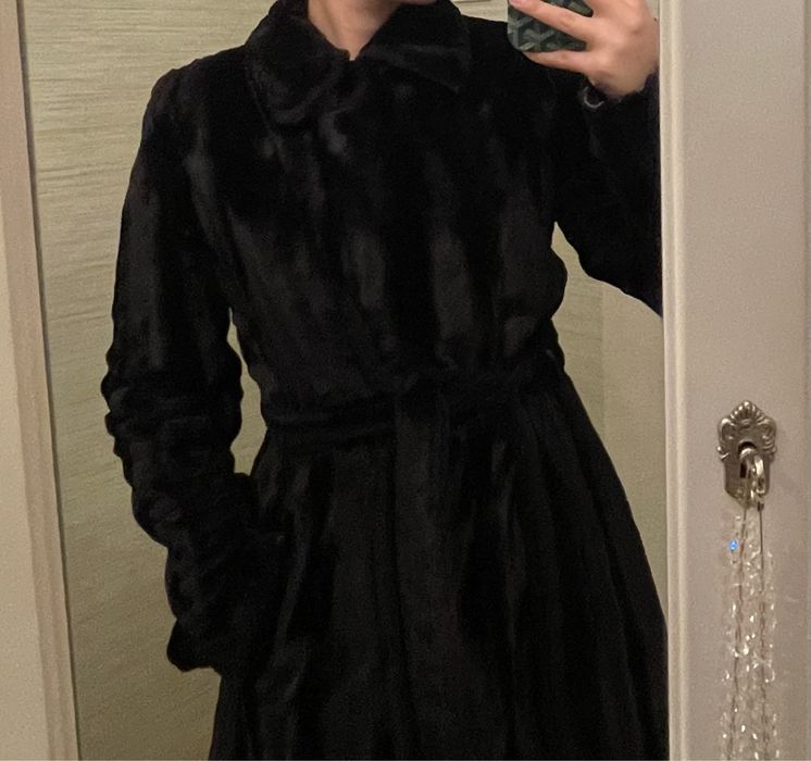 Невероятно красиво черно палто Toi&Moi