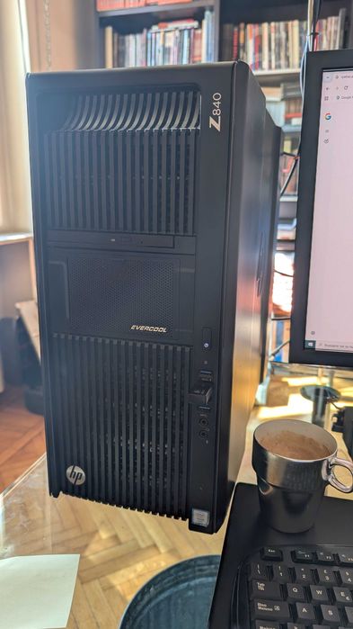 Професионална работна станция HP Z840 | 2x Xeon E5-2696 v4 (44 ядра / 88 нишки) | 256GB RAM DDR4 | RTX 3050 | 10TB Сторидж