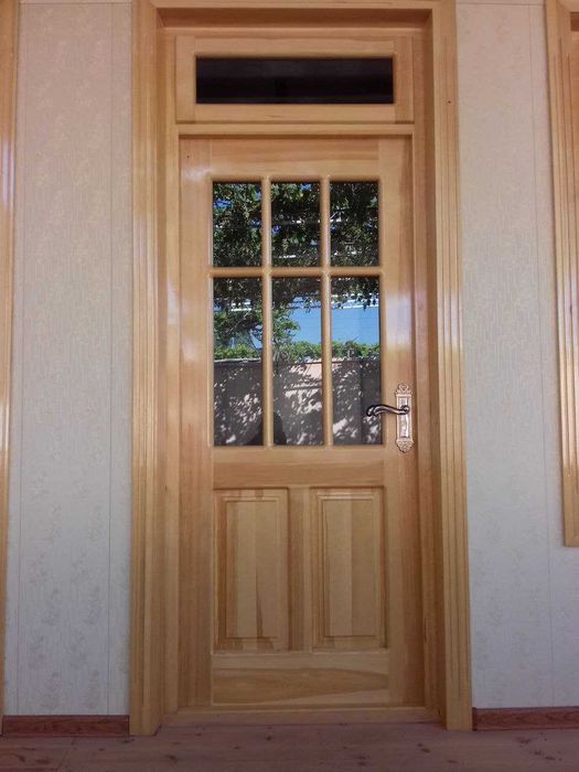 Деревянные двери и рамы. Eshik va derazalar yog'ochdan Сосна материали