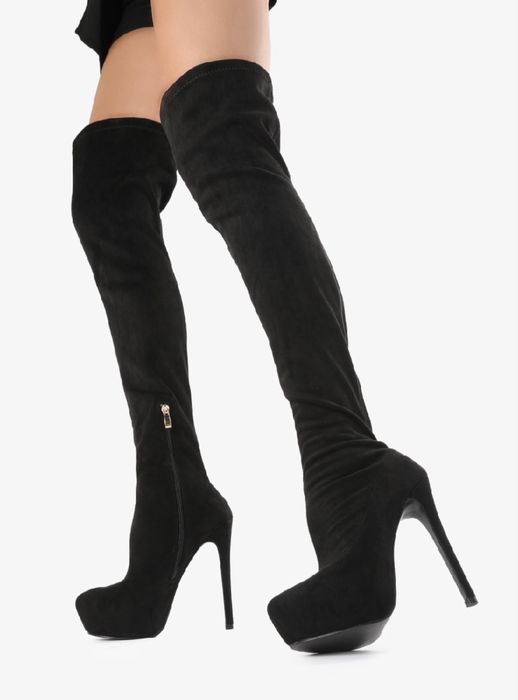 cizme cu toc si platforma