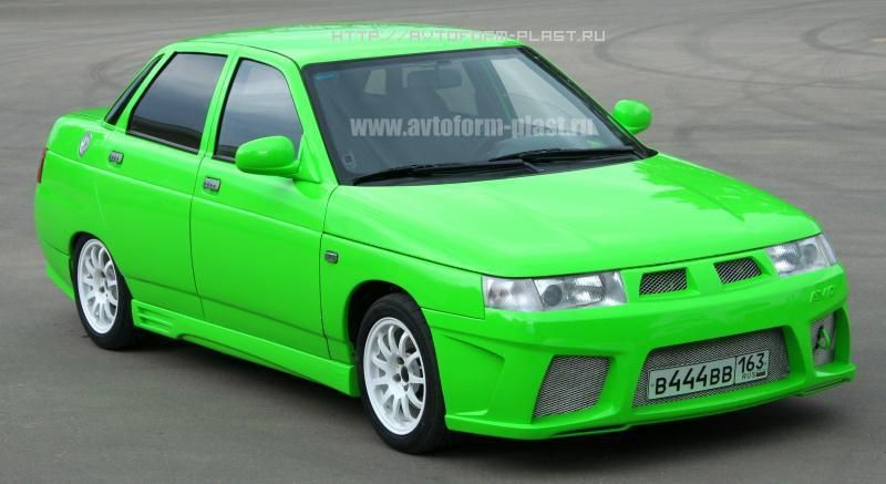 Бампера ваз 2110 тюнинг