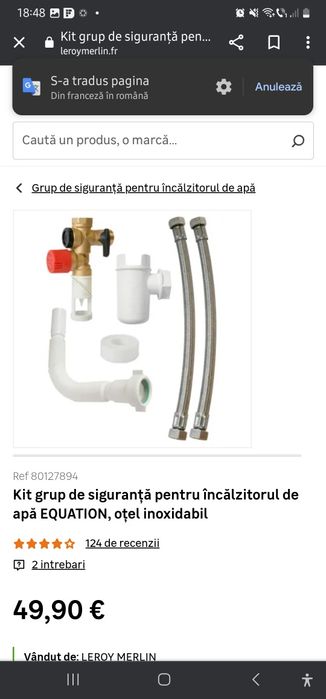 2x Kit de siguranta pentru apa