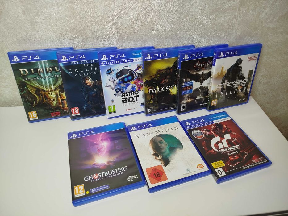Playstation 4 диски PS4