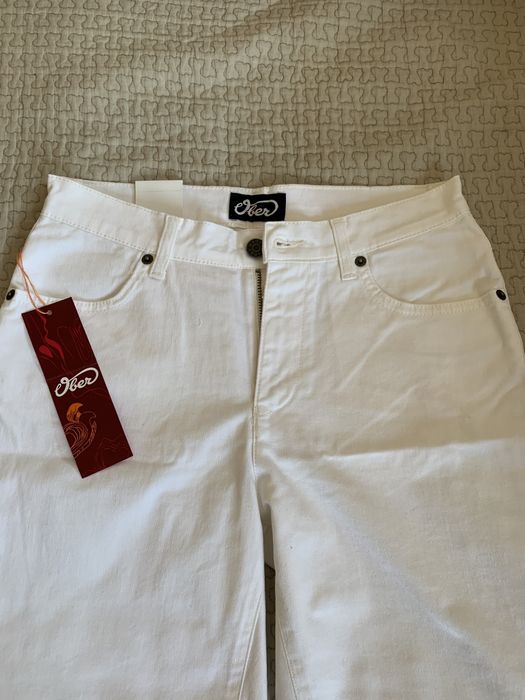 Нови Обер дънки бели