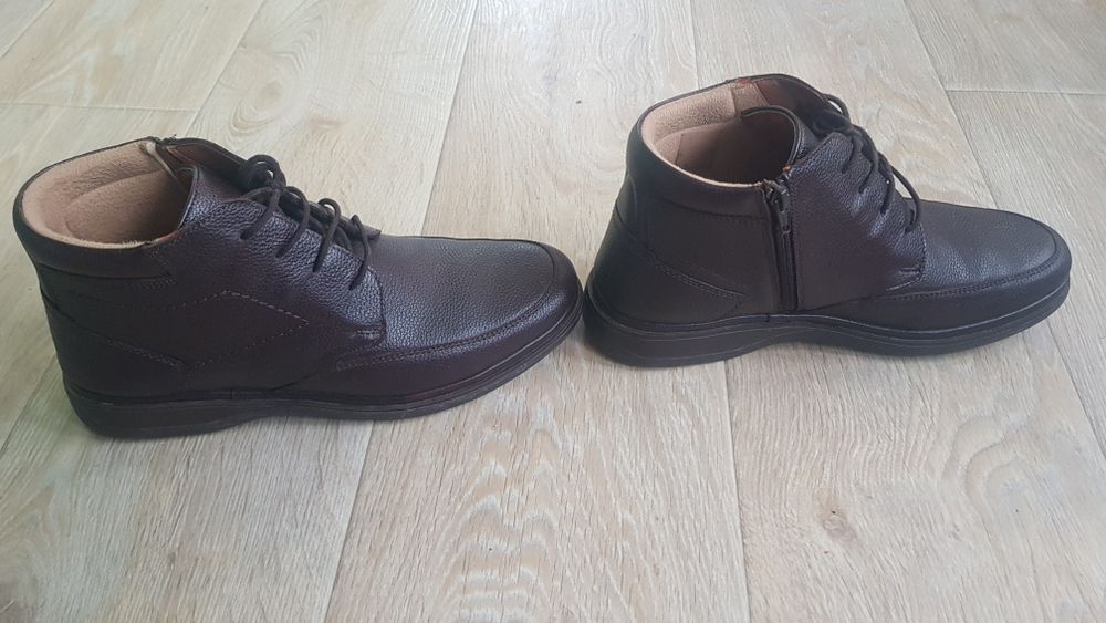 Ортопедични обувки естествена кожа