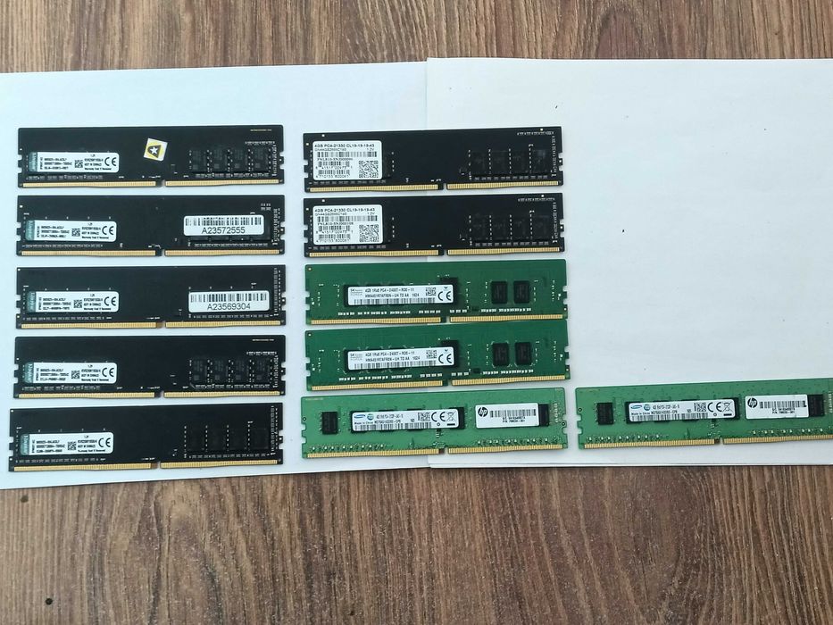 Продам ОЗУ, DDR4, все по 4Гб.