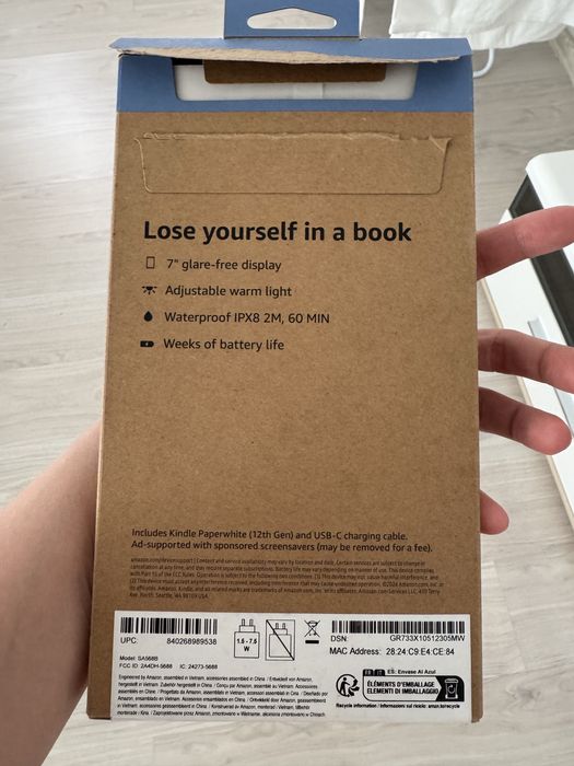 Электронную книгу kindle