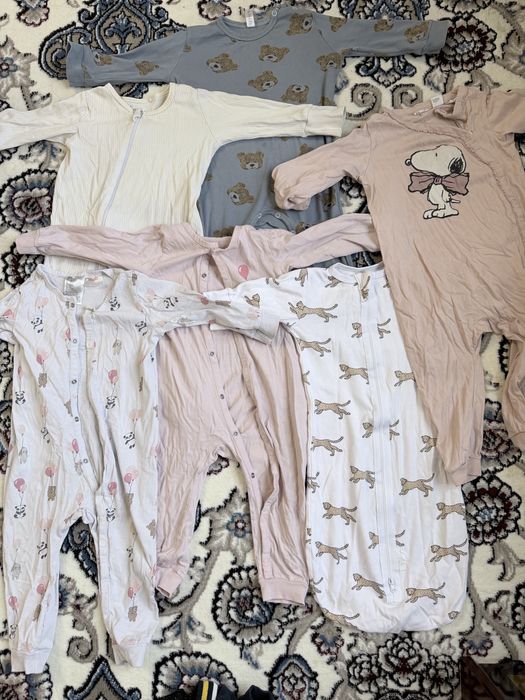 Детские вещи пакетом на девочку 6-18мес