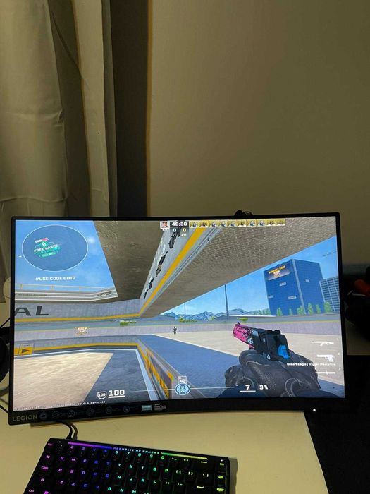Monitor Gaming Curbat Lenovo Legion R27fc-30 - 27", 240Hz / 280Hz (Full Box)