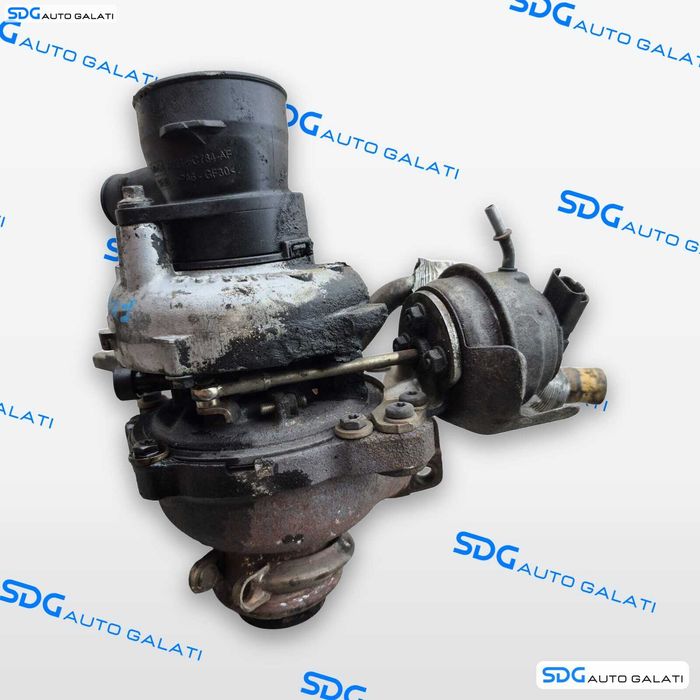 Turbo Turbina Turbosuflanta Citroen C2 1.6 HDI 2005 - 2009 Cod 9686120680 [C7881]