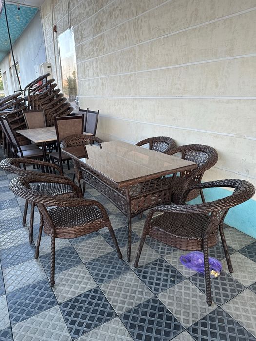 Tuqima ratan stol stul optom ARTMETAL 8 tali