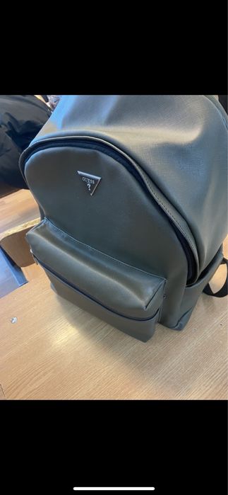 ghiozdan guess piele ecologică , verde