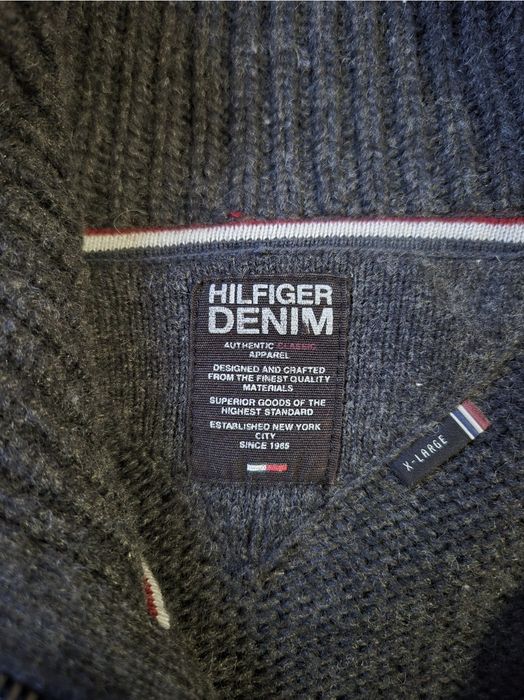Pulover Gros Premium Tommy Hilfiger, Din Lână, Bărbați - XL