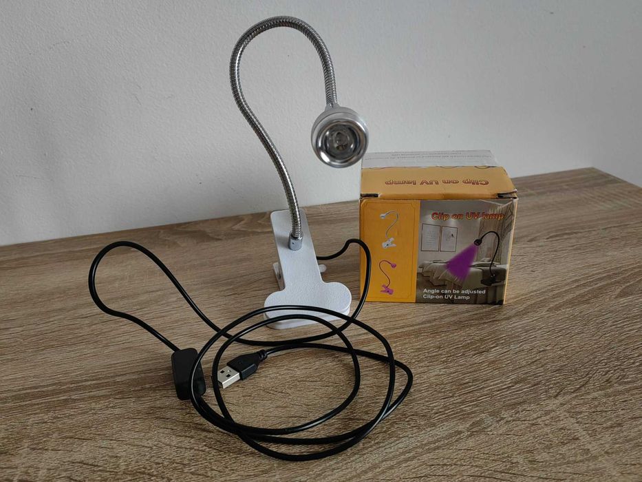 Lampa unghii led Sun 5 Nailsup 48W si Mini lampa UV/LED Clip Black 3W