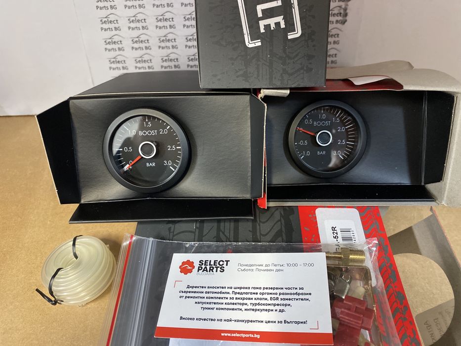 Boost meter boostmeter буст метър буустметър VW 3 бара 52мм GA-51r/52r
