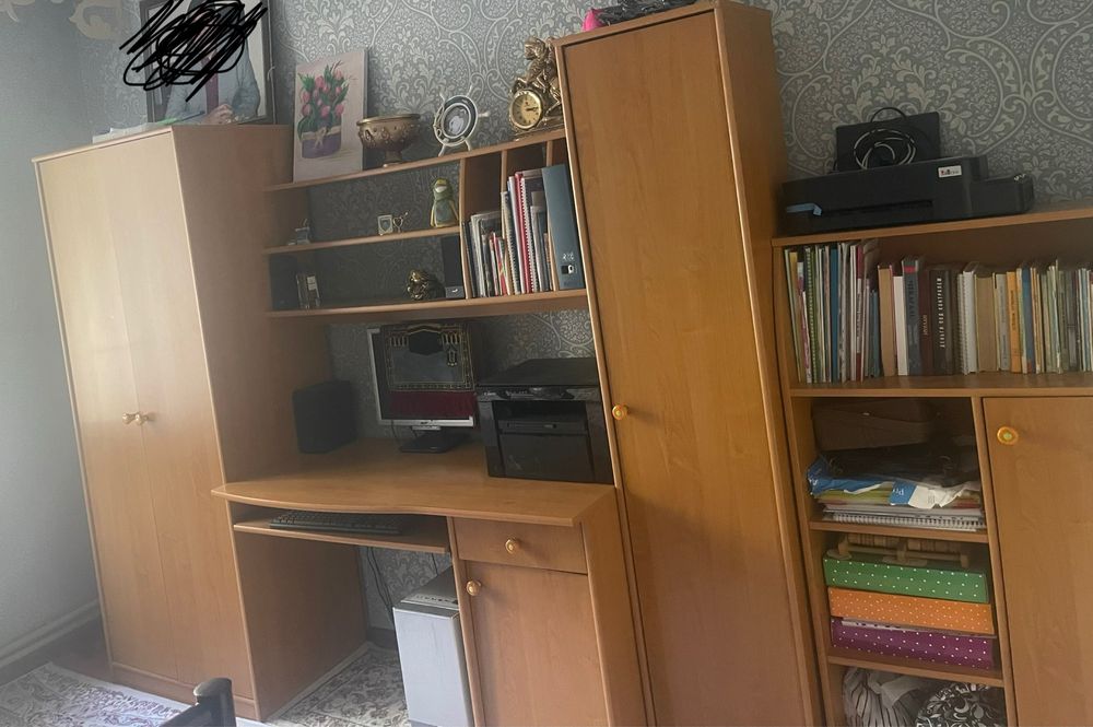 Детский шкаф для одежды и для книг