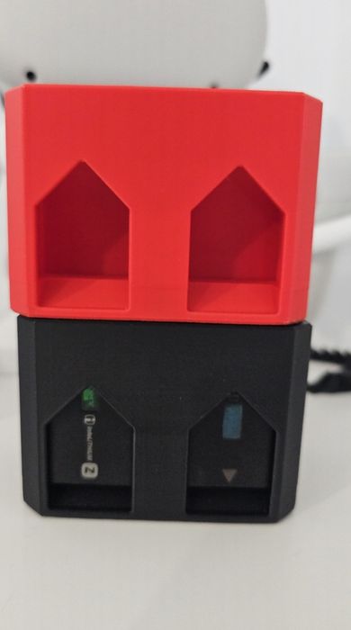 SUPORT casca moto bikeSuport baterii Sony NP-FZ100 si Canon LP-E6NH