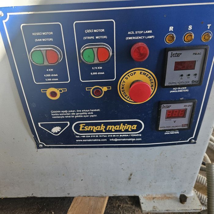 форматно разкройващ циркуляр 3200мм.с аспирация