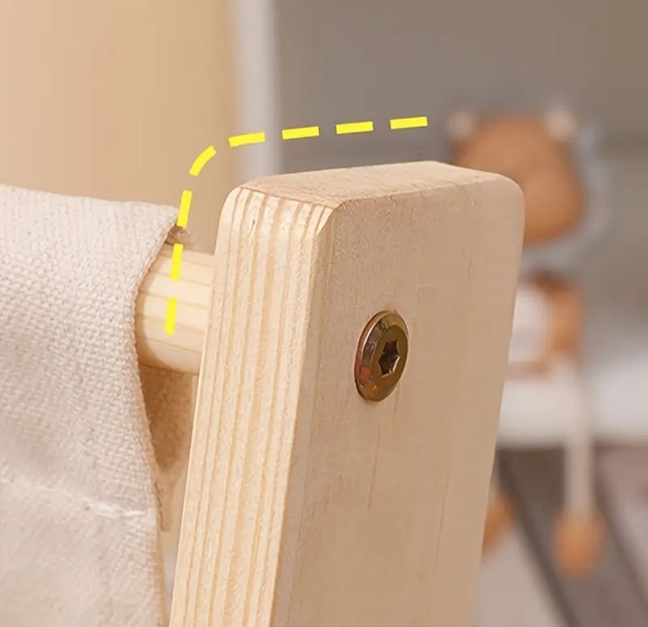 Голяма дървена детска библиотека за деца по Монтесори етажерка книги