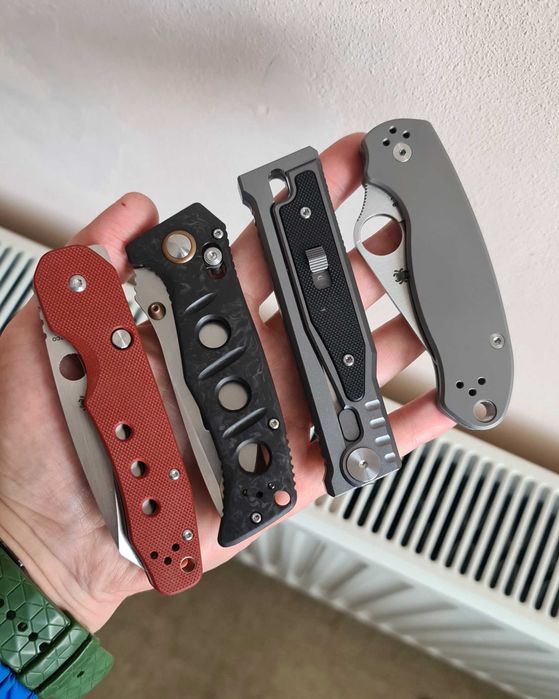 Spyderco para 3 lightweight benchmade bk290 smock mini adamas reateexo